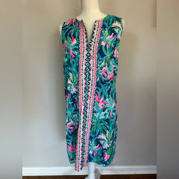 NWT Lilly Pulitzer dress. Style Kelby  shift dress - size 12 - Picture 3 of 4